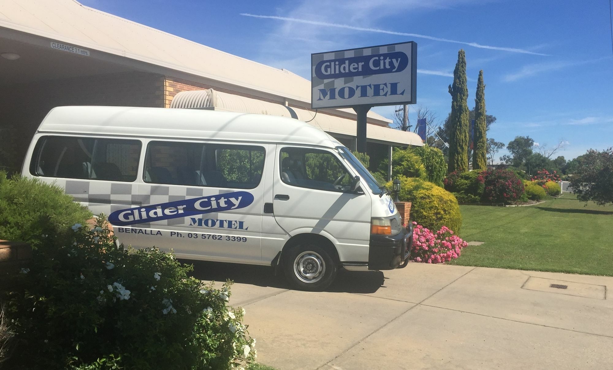 Glider City Motel Benalla Eksteriør billede